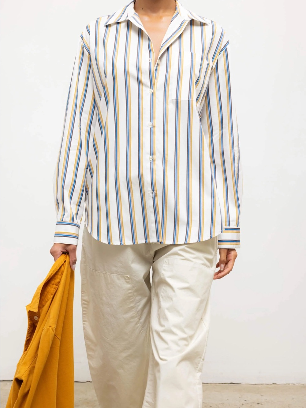 Leset Kyoto Carpenter Pant - Chalk - Picture 3 of 3